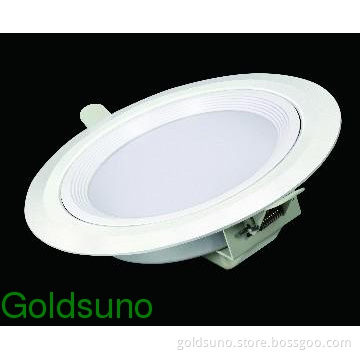CRI above 80Ra 10W led downlights with pure aluminum material